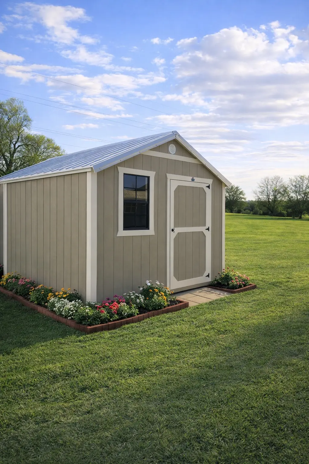 Larkin's Portable Buildings — Cortland — Larkin's Portable Buildings lot in Cortland, NE