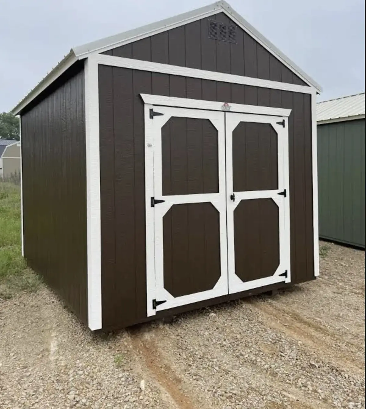 14x32 Derksen Garage (14×32 ft) — garage from Larkin's Portable Buildings